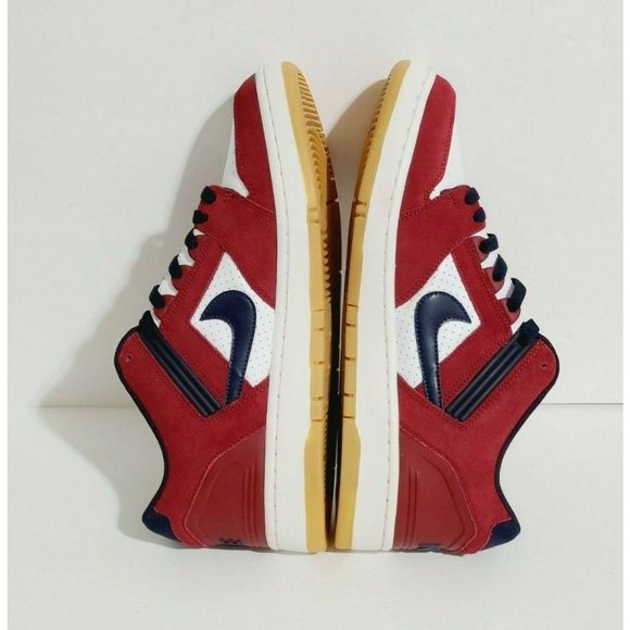 NEW Nike SB Air Force 2 Low Team Red Obsidian AO0300-600 Size 11 Red main image 6
